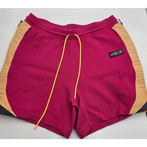 Nike Jordan 23 Men's 2XL Engineered Fleece Shorts Pink Fireberry Citron